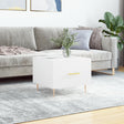 Vidaxl salontafel 50x50x40 cm bewerkt hout wit