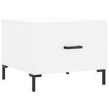 Vidaxl salontafel 50x50x40 cm bewerkt hout wit
