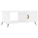 Vidaxl salontafel 90x50x40 cm bewerkt hout wit