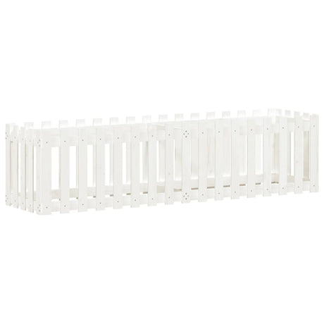 Vidaxl Sadzarca Utrzymanie HEK Design 200x50x50 cm sosna wit biała
