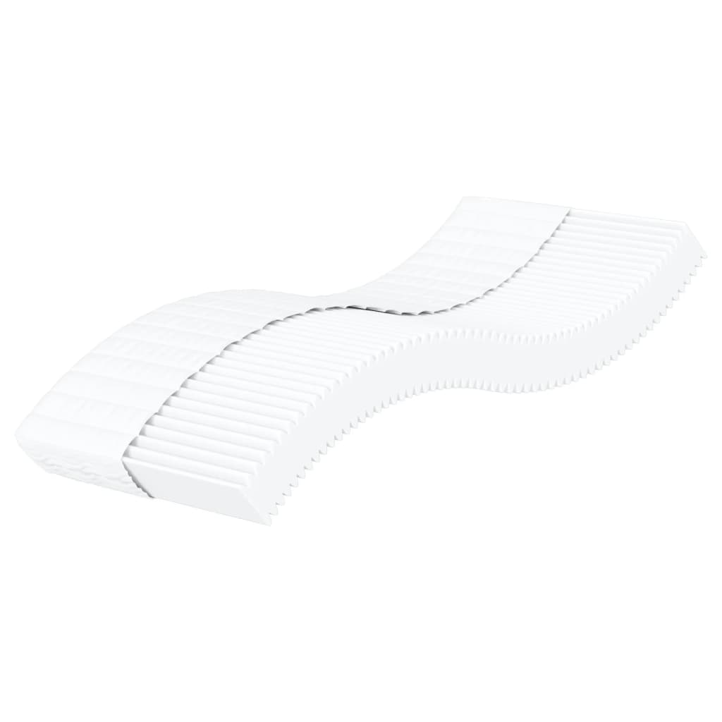 Vidaxl schuimmatras hardheid h2 h3 90x200 cm wit