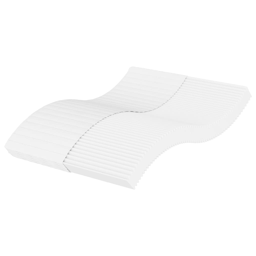 Vidaxl schuimmatras hardheid h2 h3 140x190 cm wit