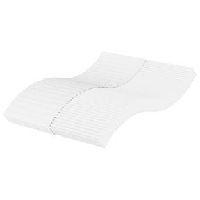 Vidaxl schuimmatras hardheid h2 h3 140x190 cm wit