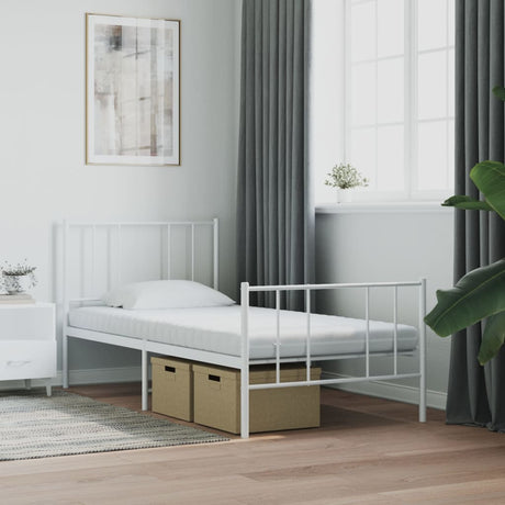Vidaxl schuimmatrassen 2 st 7 zones hardheid 20 ild 90x190 cm wit