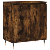 Vidaxl dressoir 60x35x70 cm bewerkt hout gerookt eikenkleurig