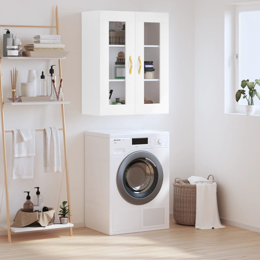 Vidaxl bovenkast 69,5x34x90 cm wit