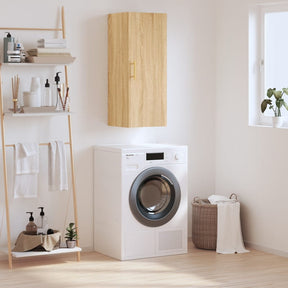 Vidaxl bovenkast 34,5x34x90 cm sonoma eikenkleurig