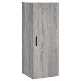 Vidaxl bovenkast 34,5x34x90 cm grijs sonoma eikenkleurig