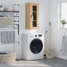 Vidaxl wandkast 34,5x34x90 cm sonoma eikenkleurig