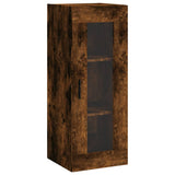 Vidaxl wandkast 34,5x34x90 cm gerookt eikenkleurig