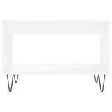 Vidaxl salontafel 60x50x40 cm bewerkt hout wit