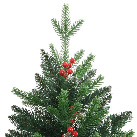 Sztuczna choinka Vidaxx z zawiasami i czerwonymi jagodami 120 cm