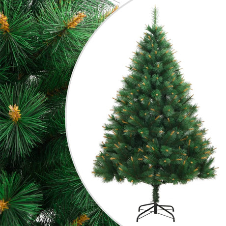 Vidaxl kunstkerstboom z zawiasami i standardowym 150 cm