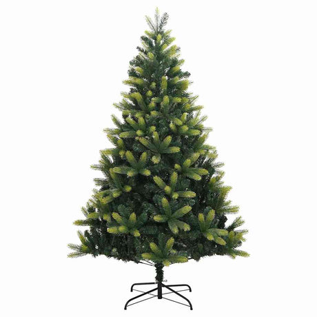 Vidaxl kunstkerstboom z zawiasami i standardowym 210 cm