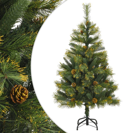 Vidaxl kunstkerstboom z zawiasami i standardowym 150 cm