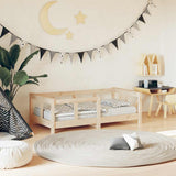 Vidaxl kinderbedframe 70x140 cm massief grenenhout