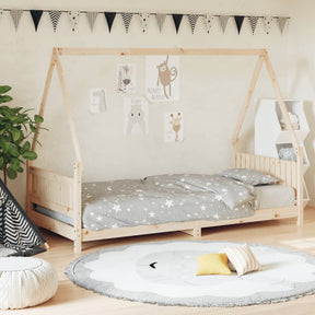 Vidaxl kinderbedframe 90x190 cm massief grenenhout