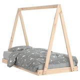 Vidaxl kinderbedframe 80x160 cm massief grenenhout