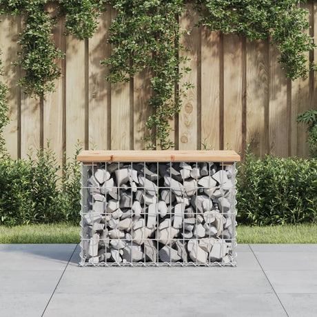 Vidaxl tuinbank schanskorfontwerp 63x31,5x42 cm massief grenenhout
