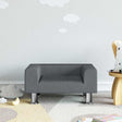 Vidaxl kinderbank 50x40x26,5 cm fluweel donkergrijs