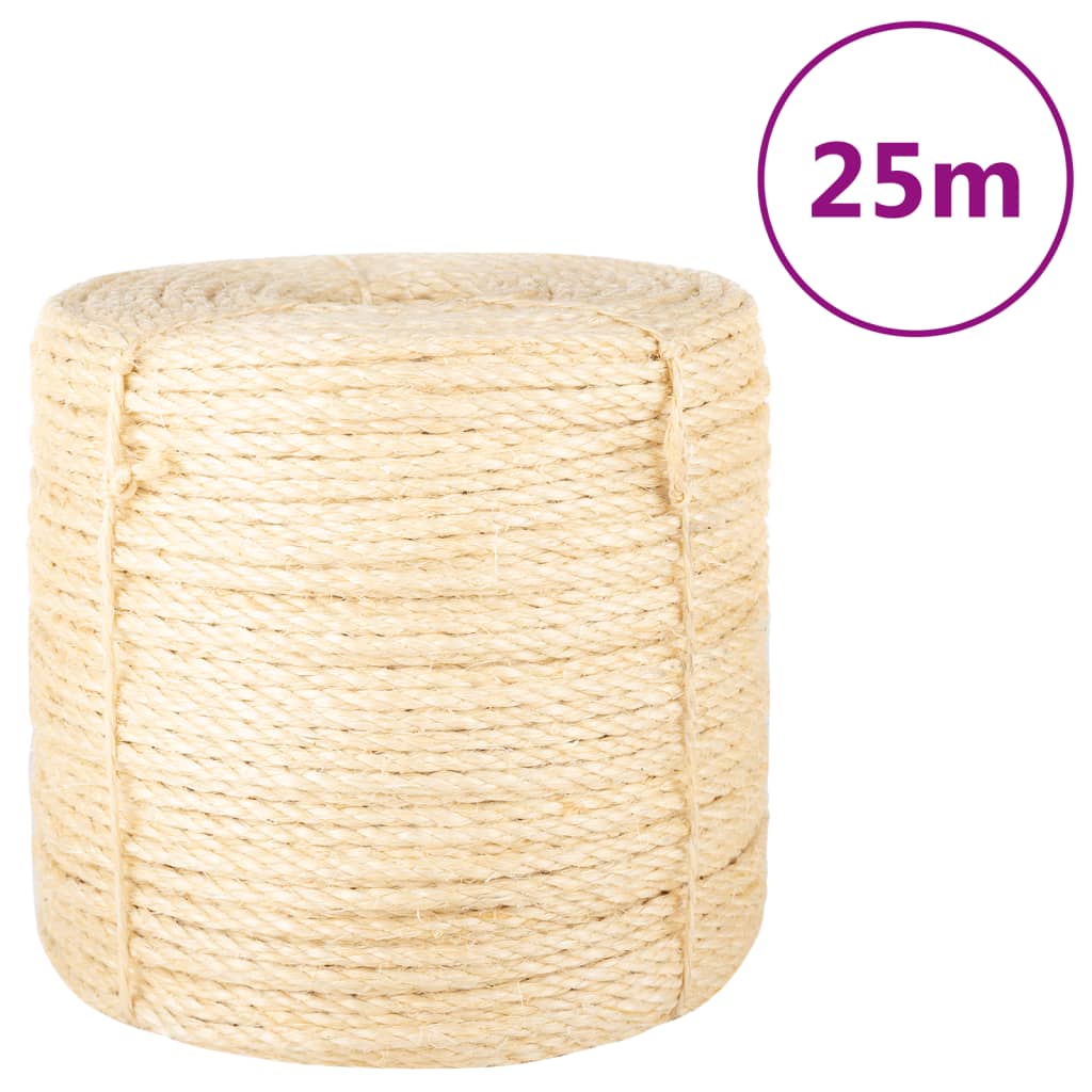 Lina Vidaxxl 6 mm 25 m 100% sizal