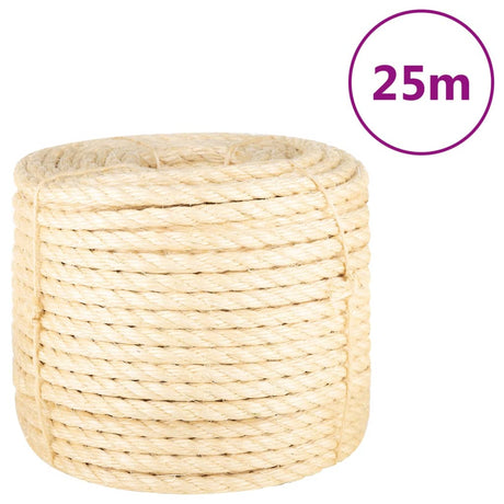 Vidaxl Rope 14 mm 25 m 100% siisal