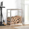 Kominek vidaxl 50x28x56 cm stal nierdzewna