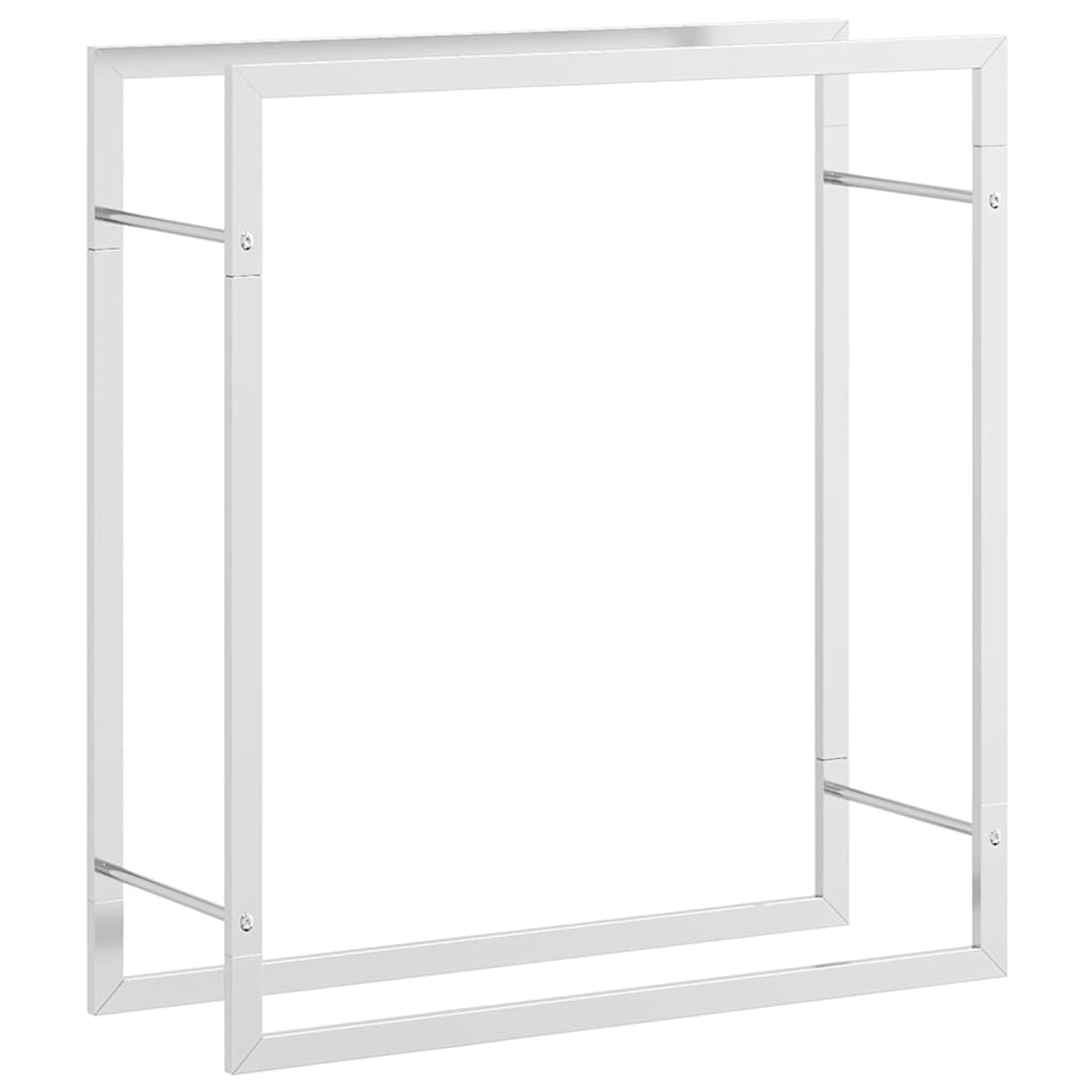 Kominek vidaxl 80x28x86 cm ze stali nierdzewnej
