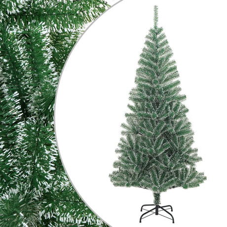 Sztuczna choinka ze śniegiem Vidaxx 210 cm zielona