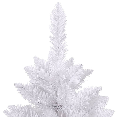 Vidaxl kunstkerstboom z zawiasami ze standardowym białym 240 cm