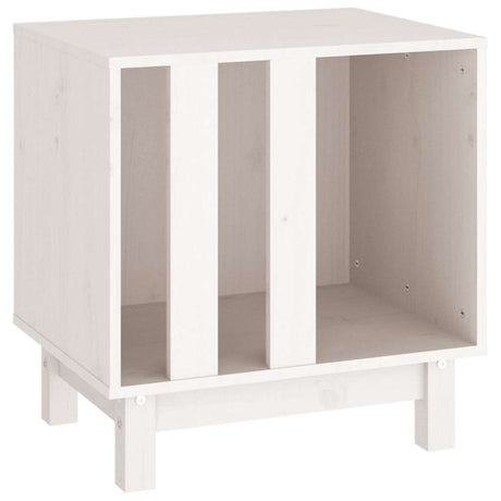 Vidaxl Dog Loft 50x40x52 cm stałą sosną białą