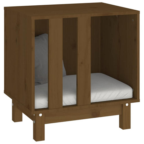 Vidaxl Dog Loft 50x40x52 cm Solid Pine Honey Brown
