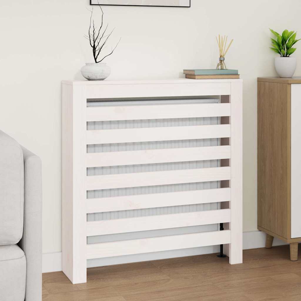 VIDAXL ROVITOROM CONSTRUCTION 79,5x19x84 cm stałą sosną białą białą białą