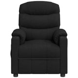 Vidaxl massagestoel elektrisch stof zwart