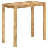 Vidaxl bartafel 112x55x108 cm massief mangohout