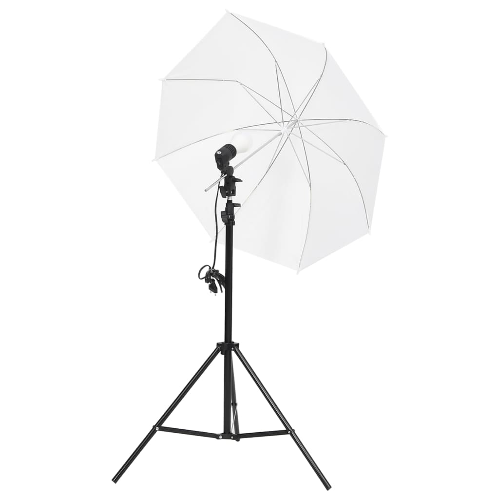 Zestaw do studia fotograficznego VidaXL z tłem i reflektorem