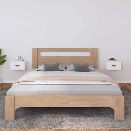 Vidaxl nachtkastjes 2 st wandgemonteerd 40x29,5x22 cm wit