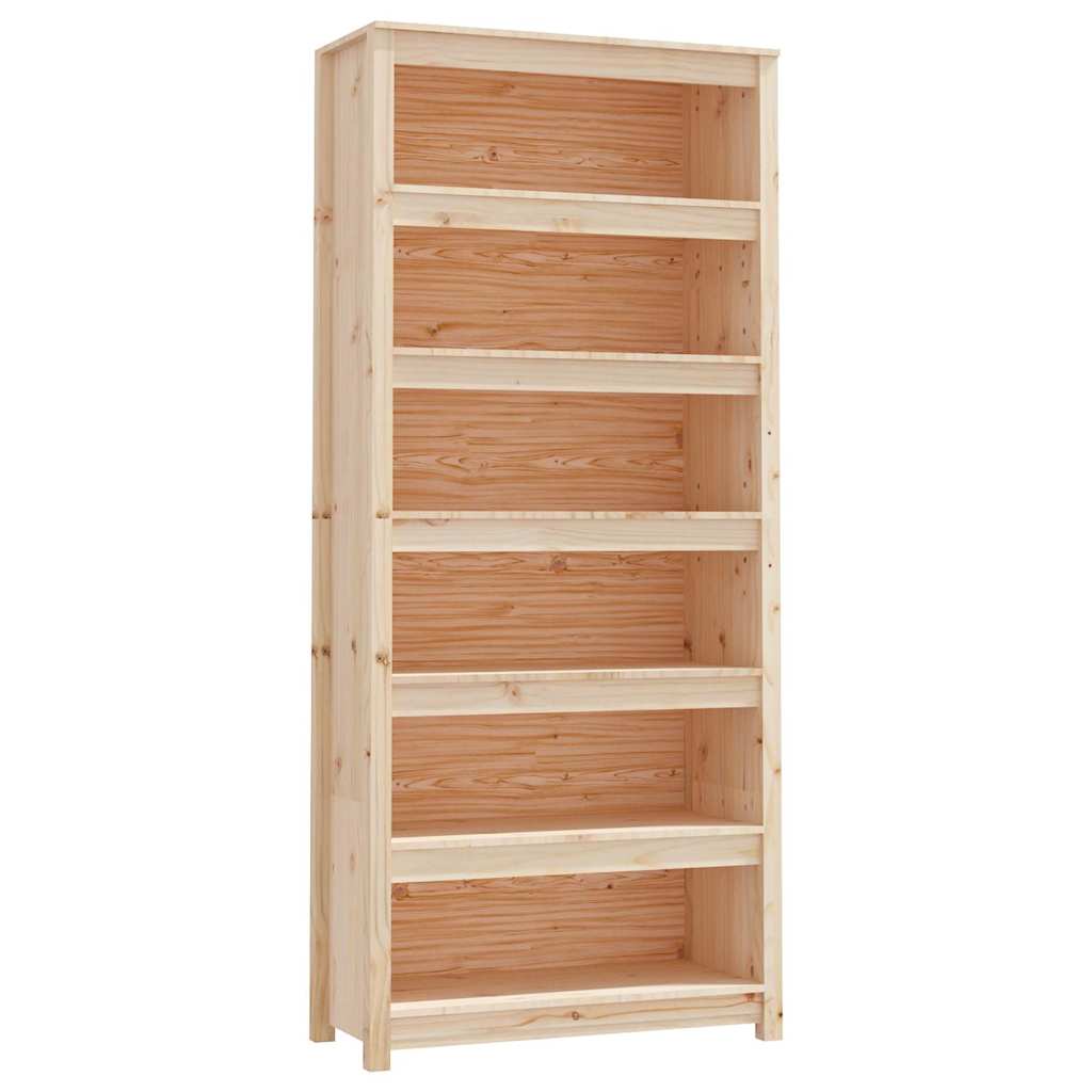 Vidaxl boekenkast 80x35x183 cm massief grenenhout