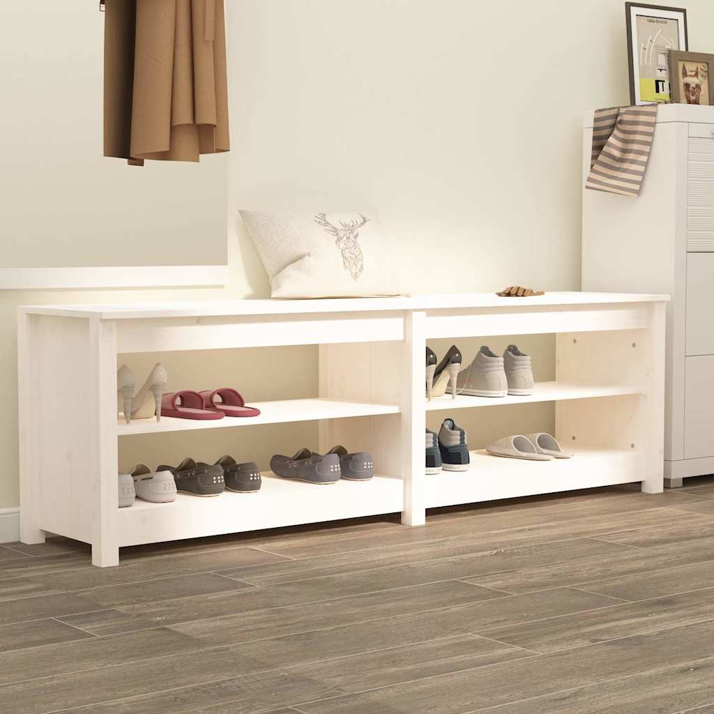 Sofa buta vidaxl 160x36,5x50 cm stała sosna biała