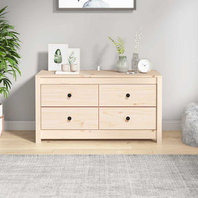 Vidaxl dressoir 100x40x54 cm massief grenenhout