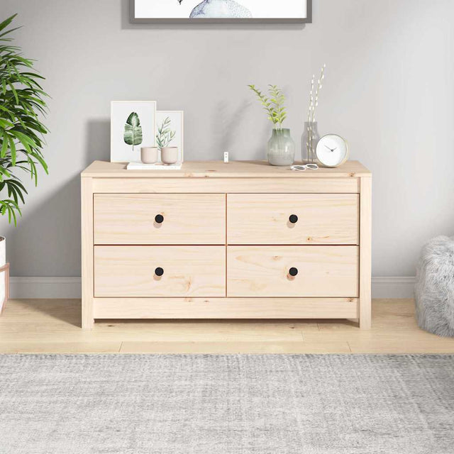 Vidaxl dressoir 100x40x54 cm massief grenenhout