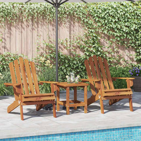 Vidaxl tuinstoelen adirondack 2 st massief acaciahout