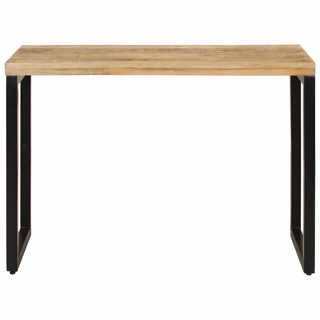 Vidaxl eettafel 110x50x76 cm massief mangohout