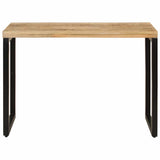 Vidaxl eettafel 110x50x76 cm massief mangohout