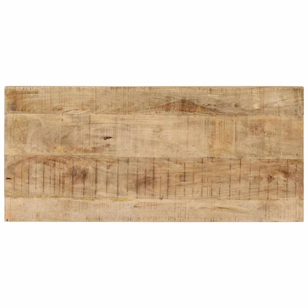 Vidaxl eettafel 110x50x76 cm massief mangohout