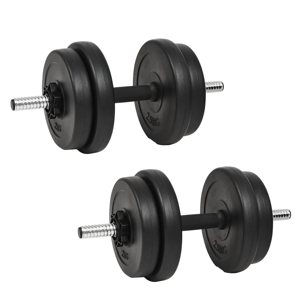 Hantle VidaXL z ciężarkami 40 kg