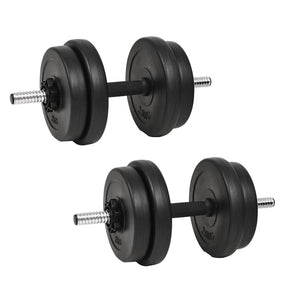 Hantle VidaXL z ciężarkami 40 kg