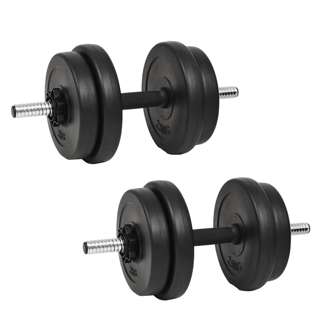 Hantle VidaXL z ciężarkami 40 kg