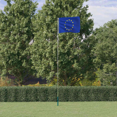 Flaga Vidaxxl z masztem Europa 5,5 m aluminium