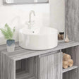 Umywalka Vidaxx 40x14,5 cm okrągła ceramiczna biała
